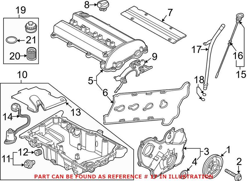 Saab Engine Oil Dipstick Tube 12787978 - Genuine Saab